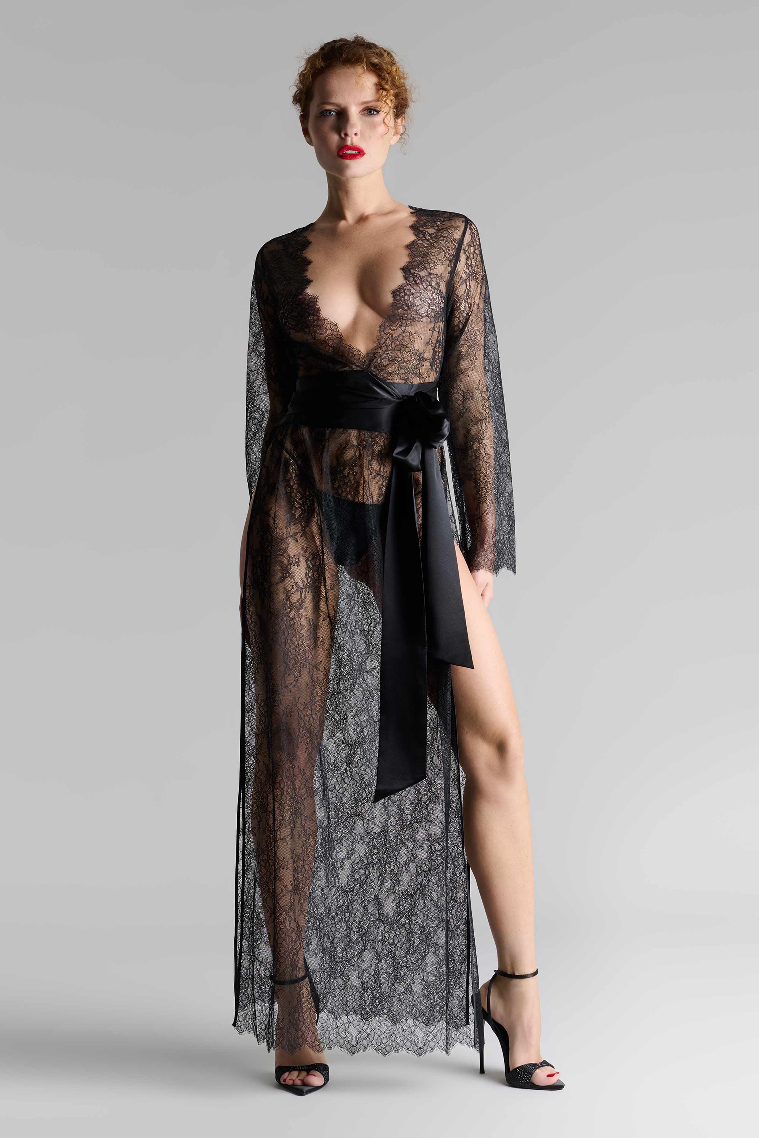 Langes Wickelkleid - Rendez-Vous Privat
