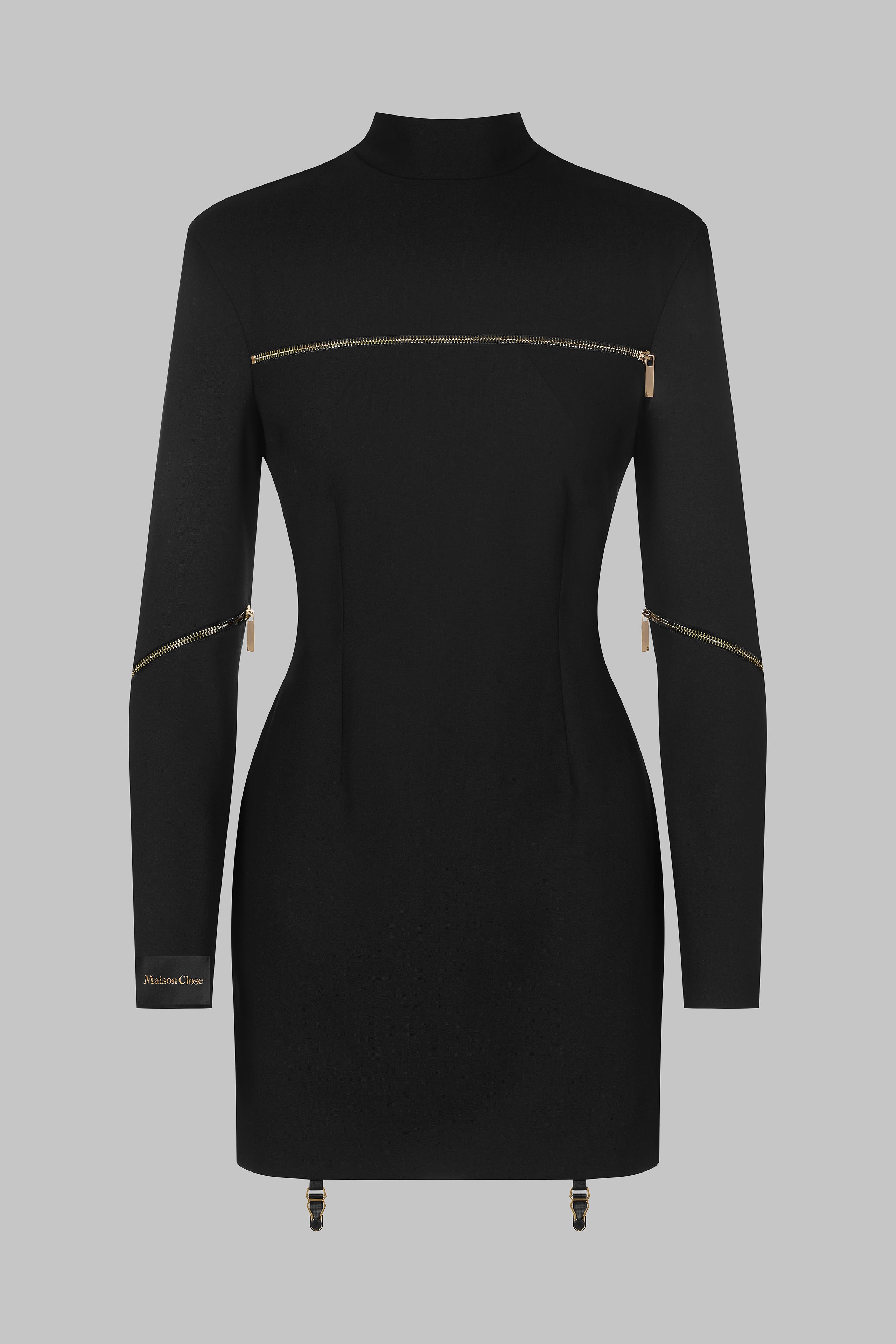 018 Reißverschluss-Kleid - Le Vestiaire