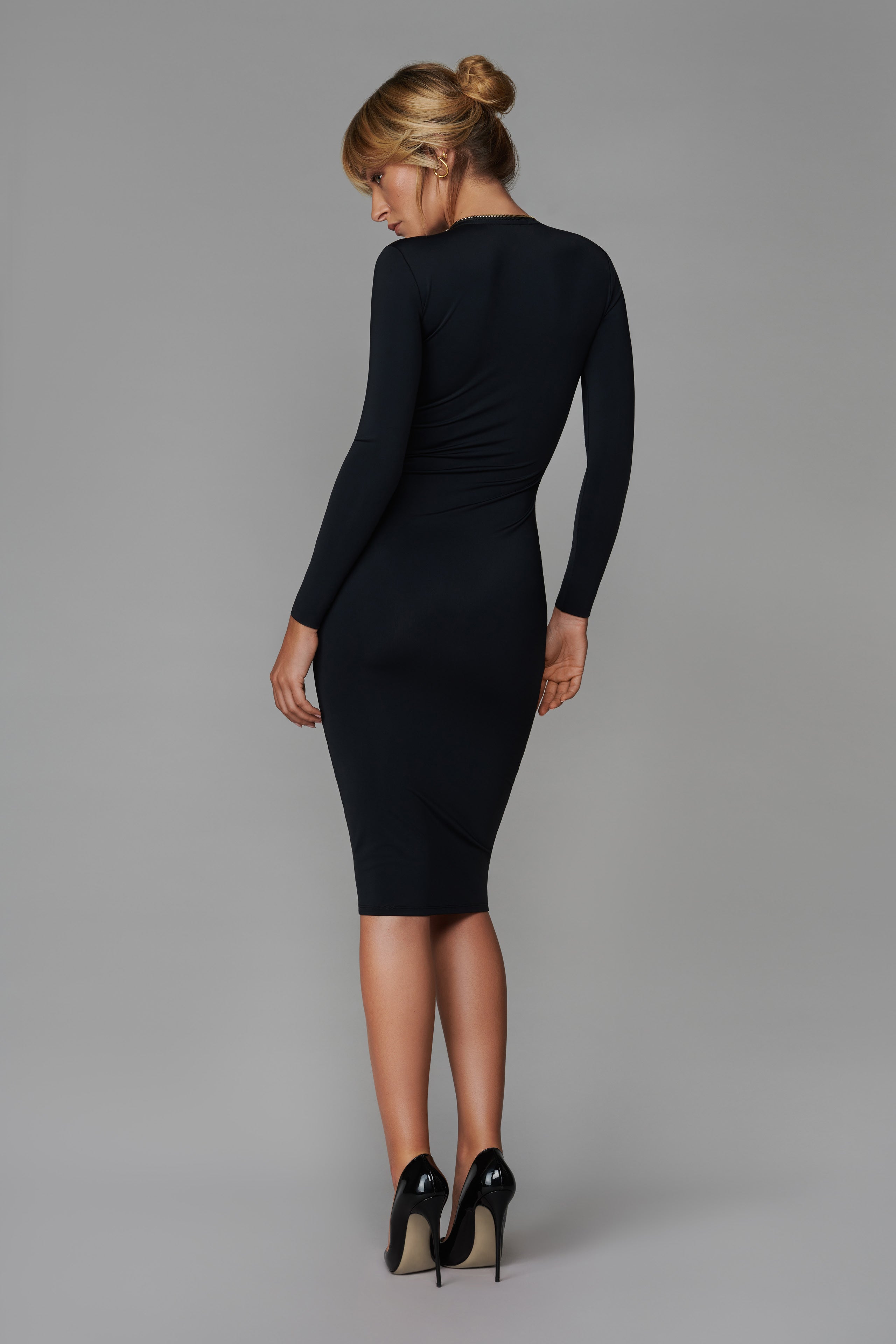 021 Kleid mit Reißverschluss - Le Vestiaire
