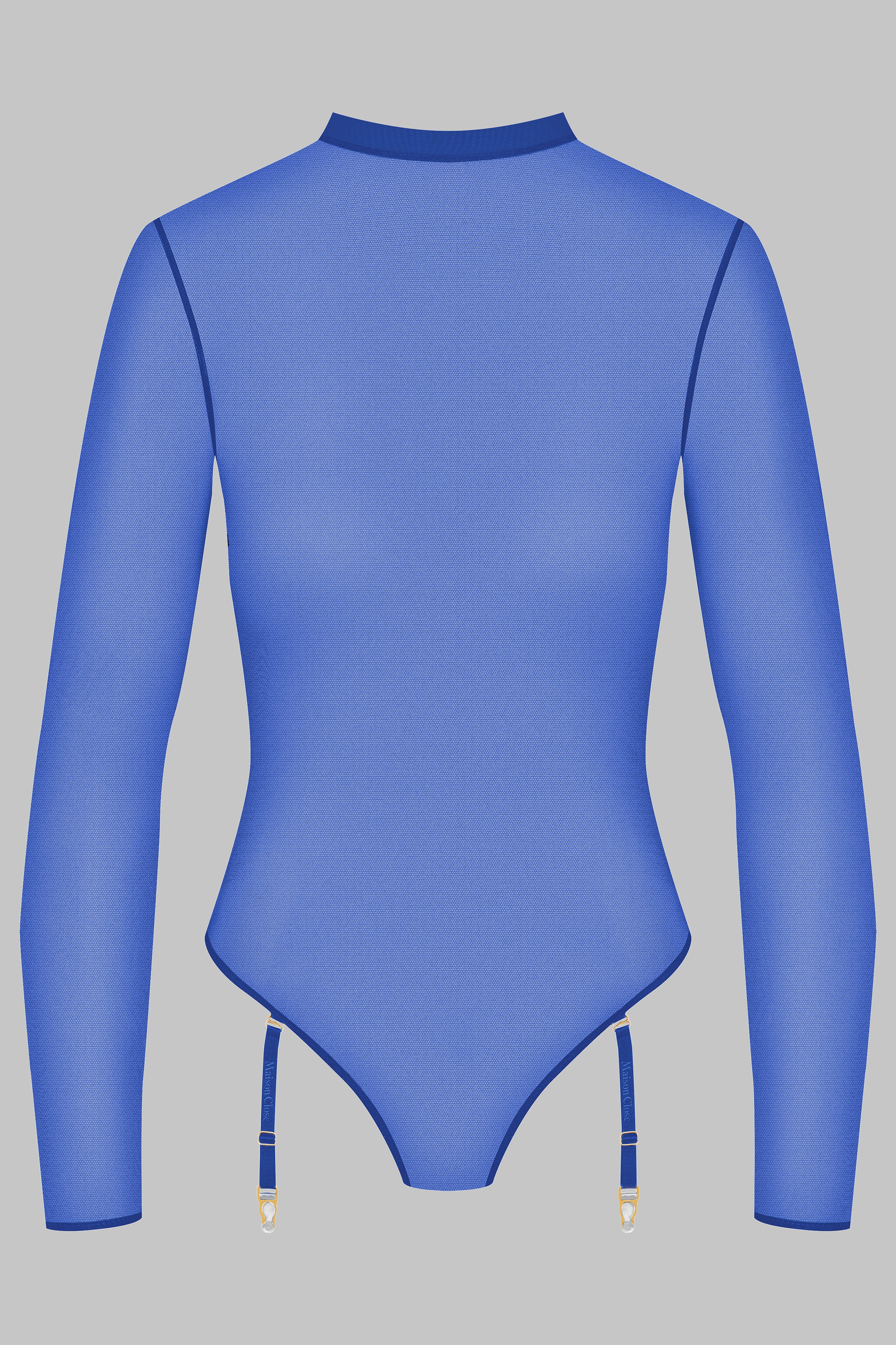 Bodystring mit Strumpfhaltern - Corps à Corps Néon