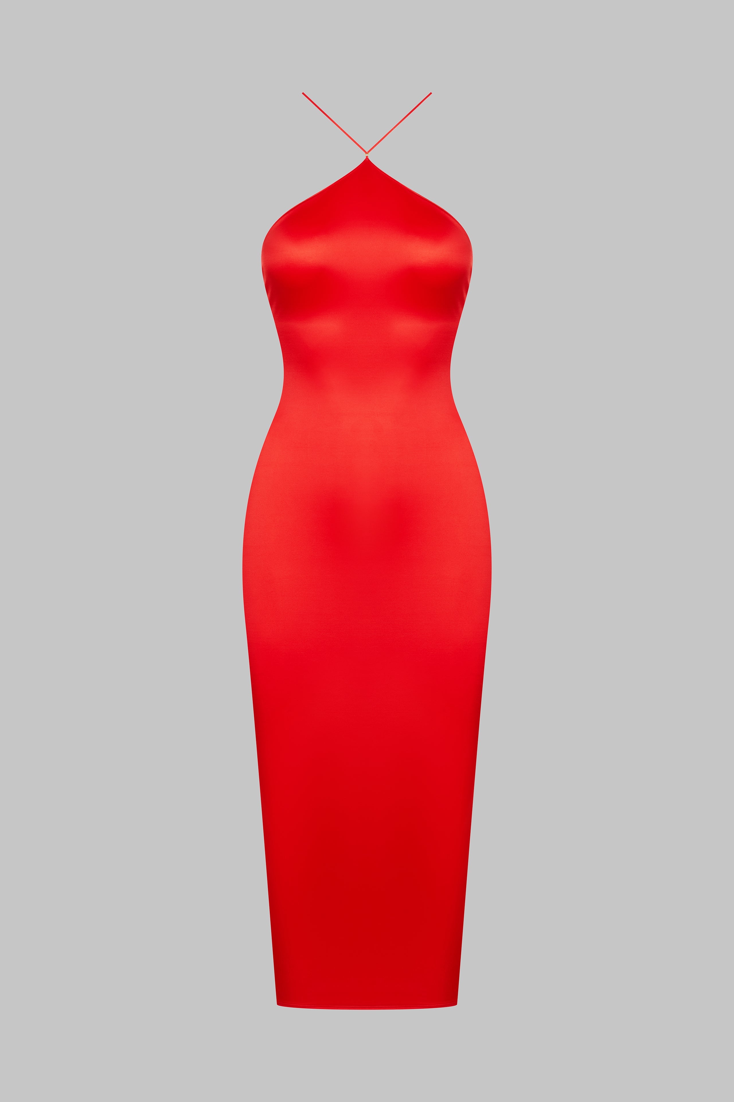 Midikleid mit offenem Rücken - French Kiss