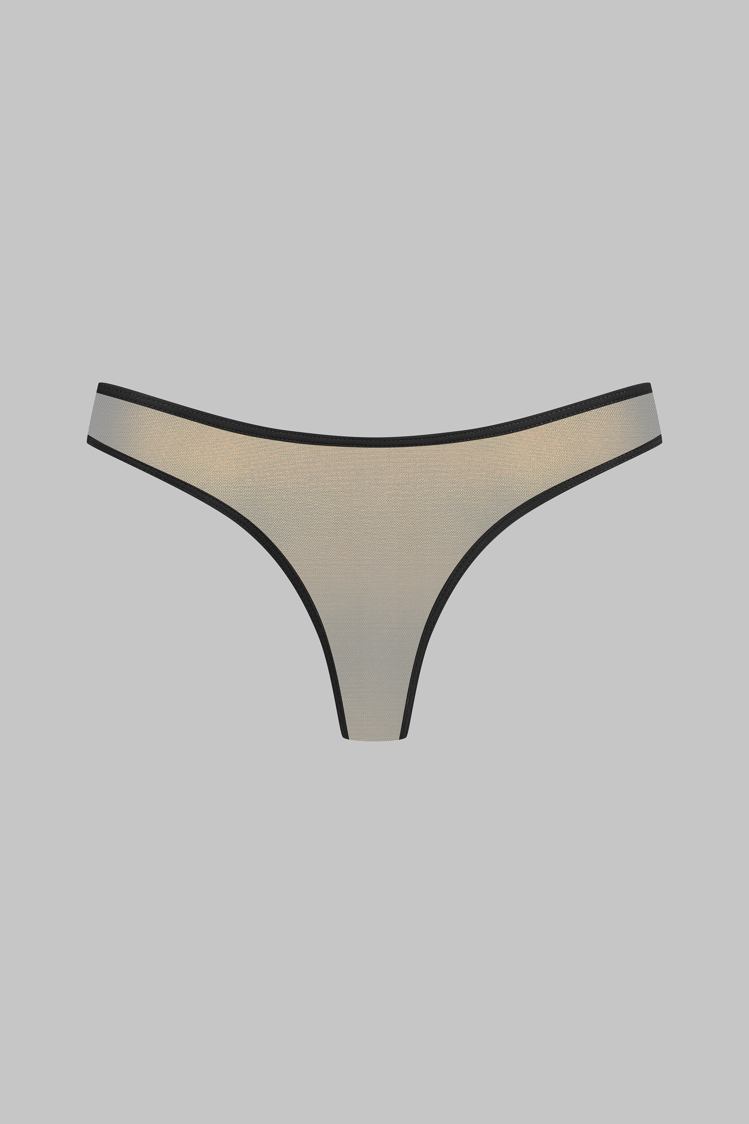 Glänzender High-Cut-String