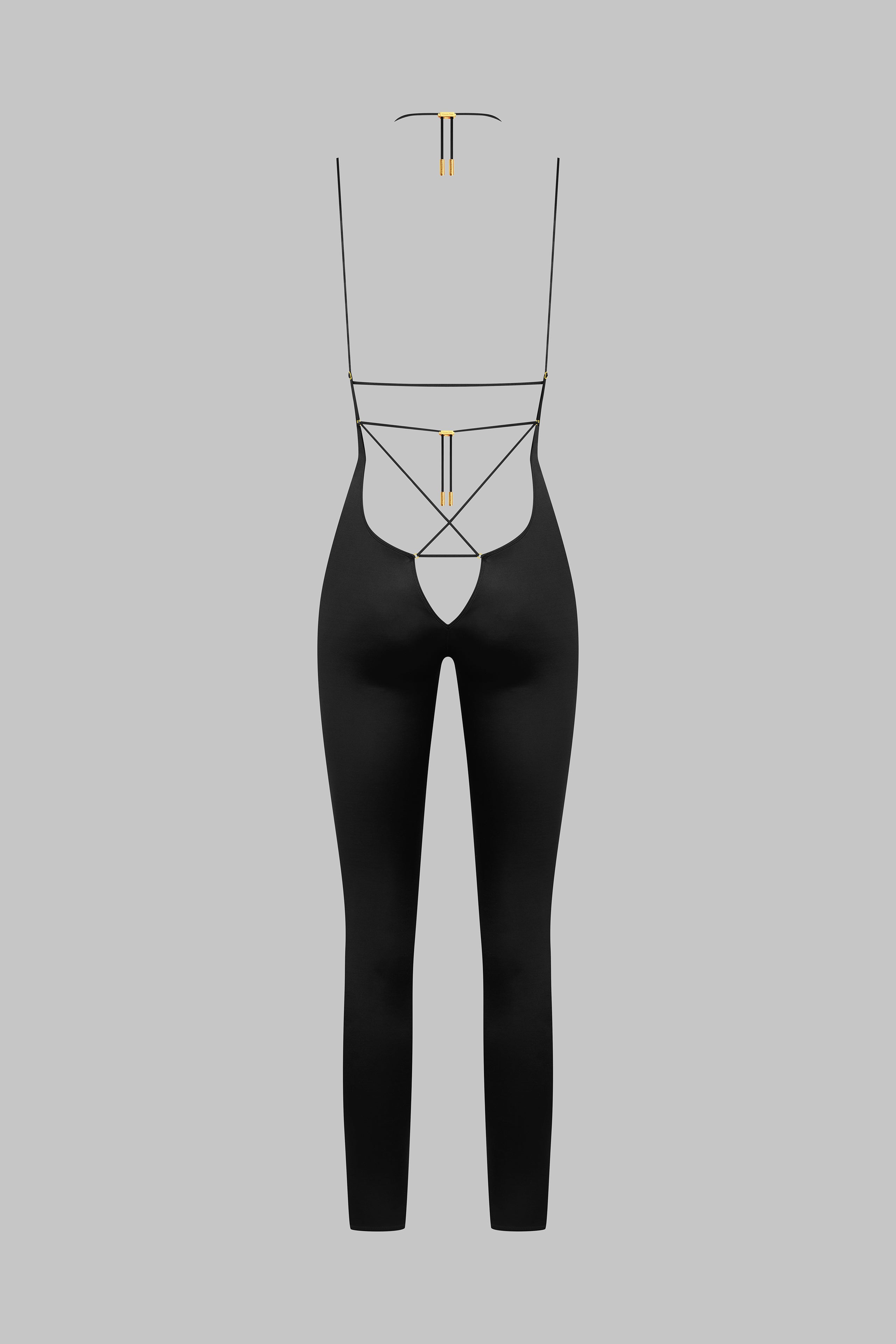 Träger-Jumpsuit mit offenem Rücken - French Kiss