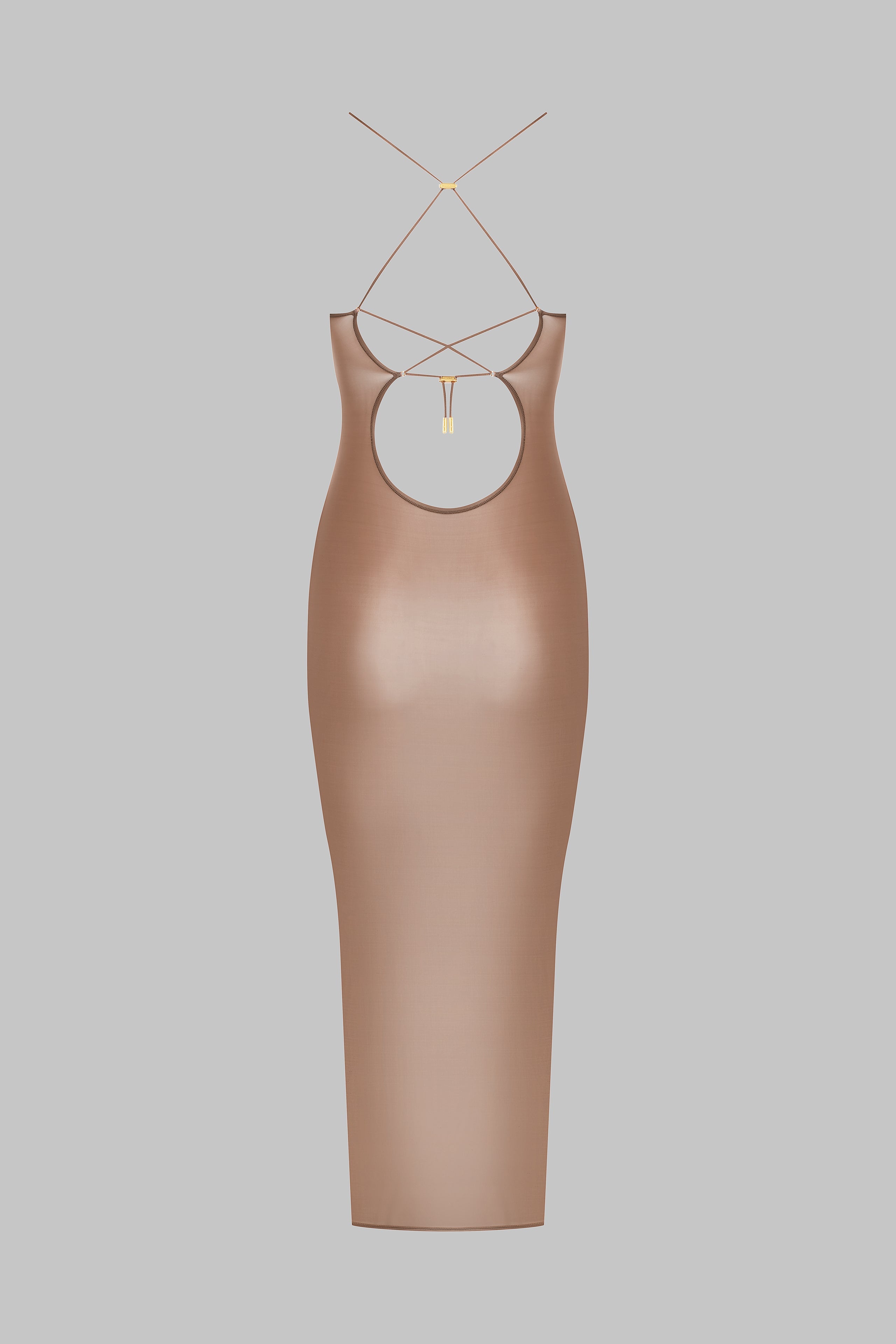 Midikleid mit offenem Rücken - French Kiss Light