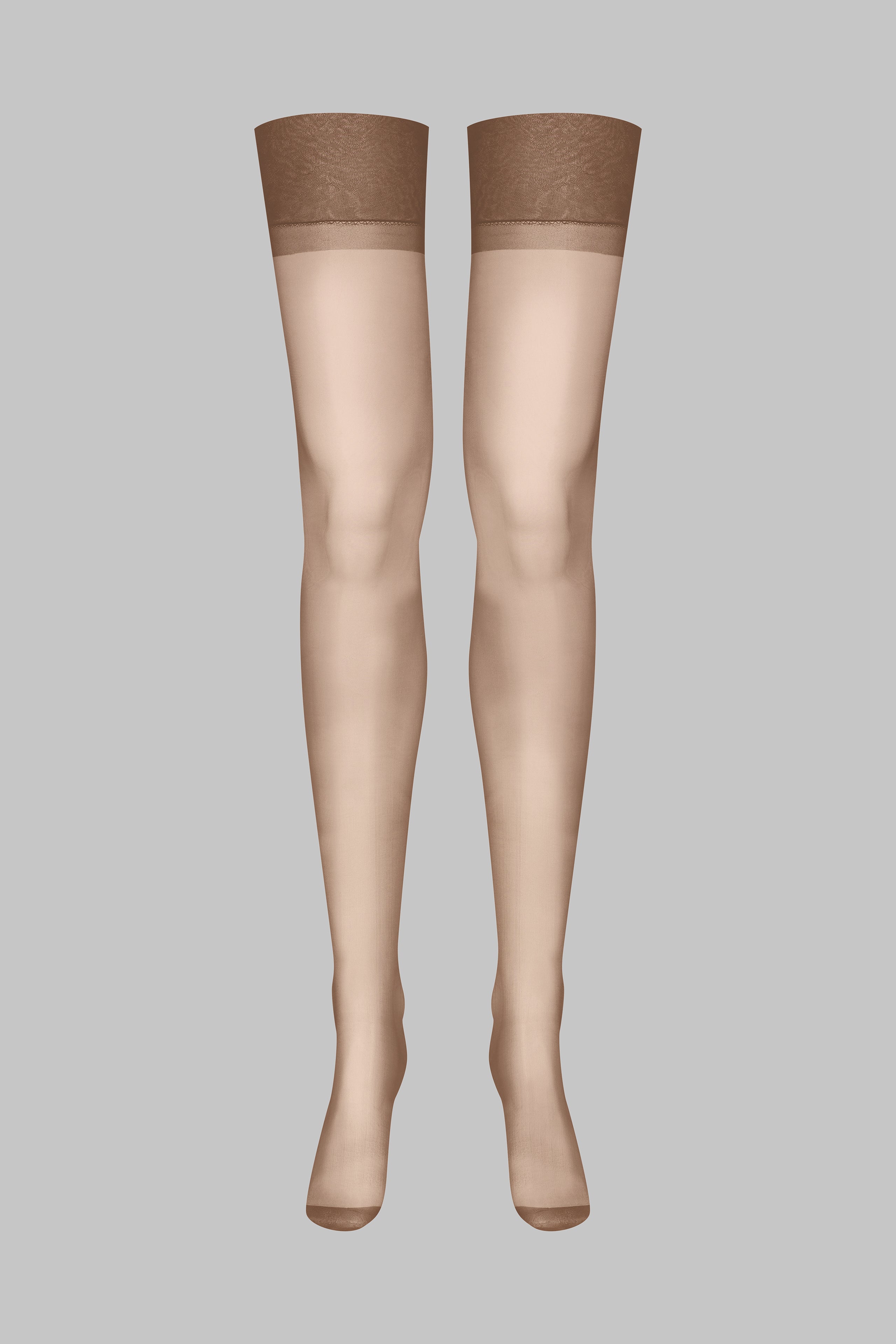 Nylonstrümpfe 15D - Braun - Legwear