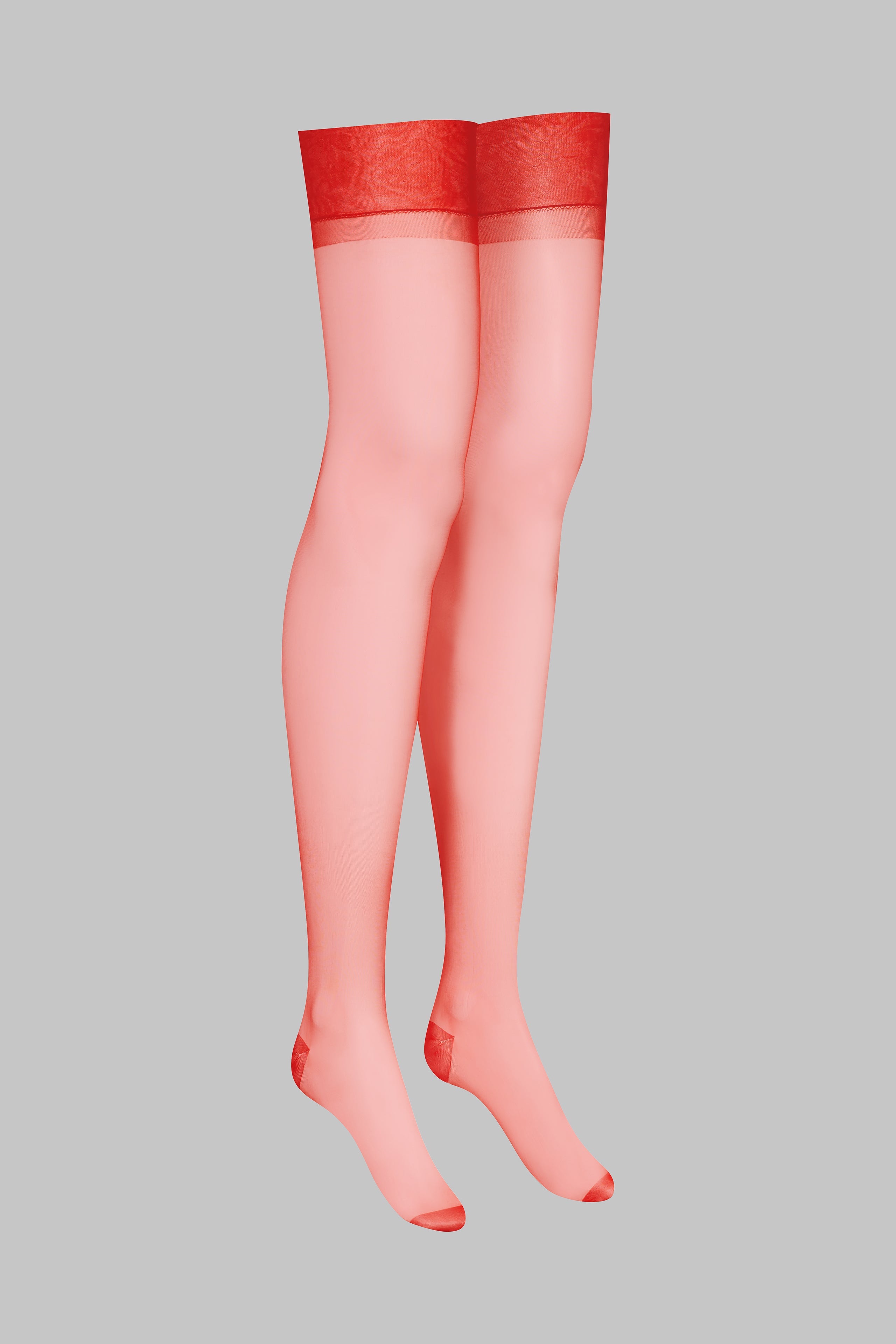 Nylonstrümpfe 15D - Rot - Legwear