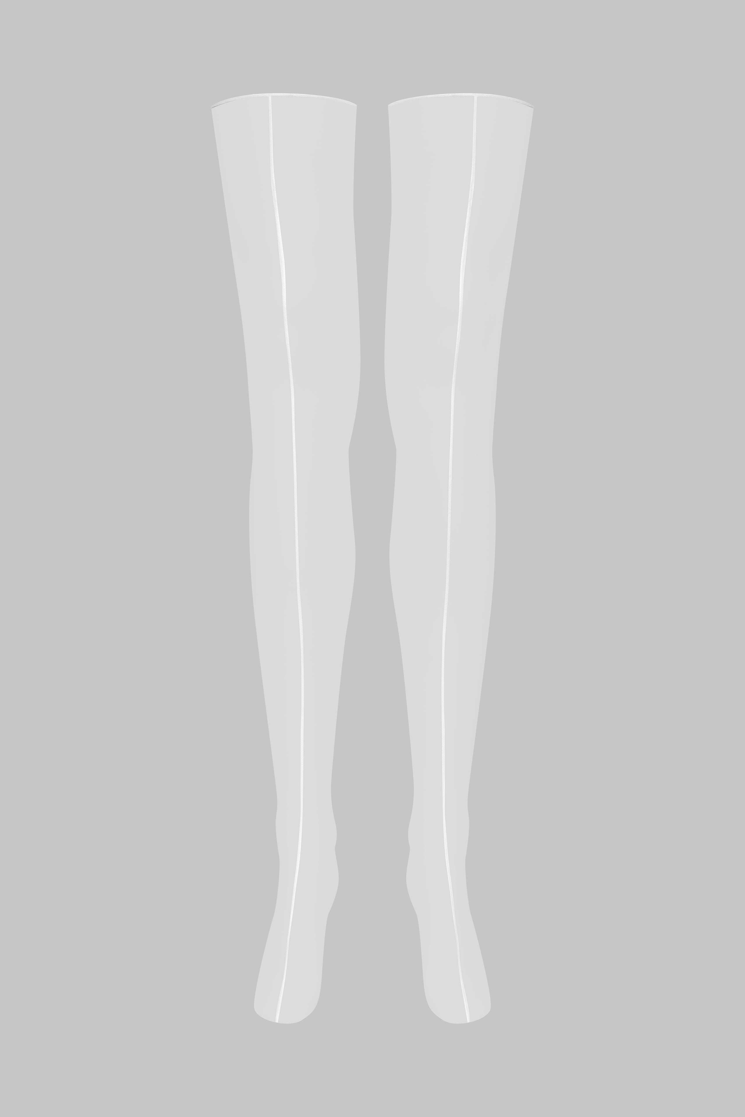 Strümpfe mit 2 Nähten gerolltem Schnitt 10D - Legwear