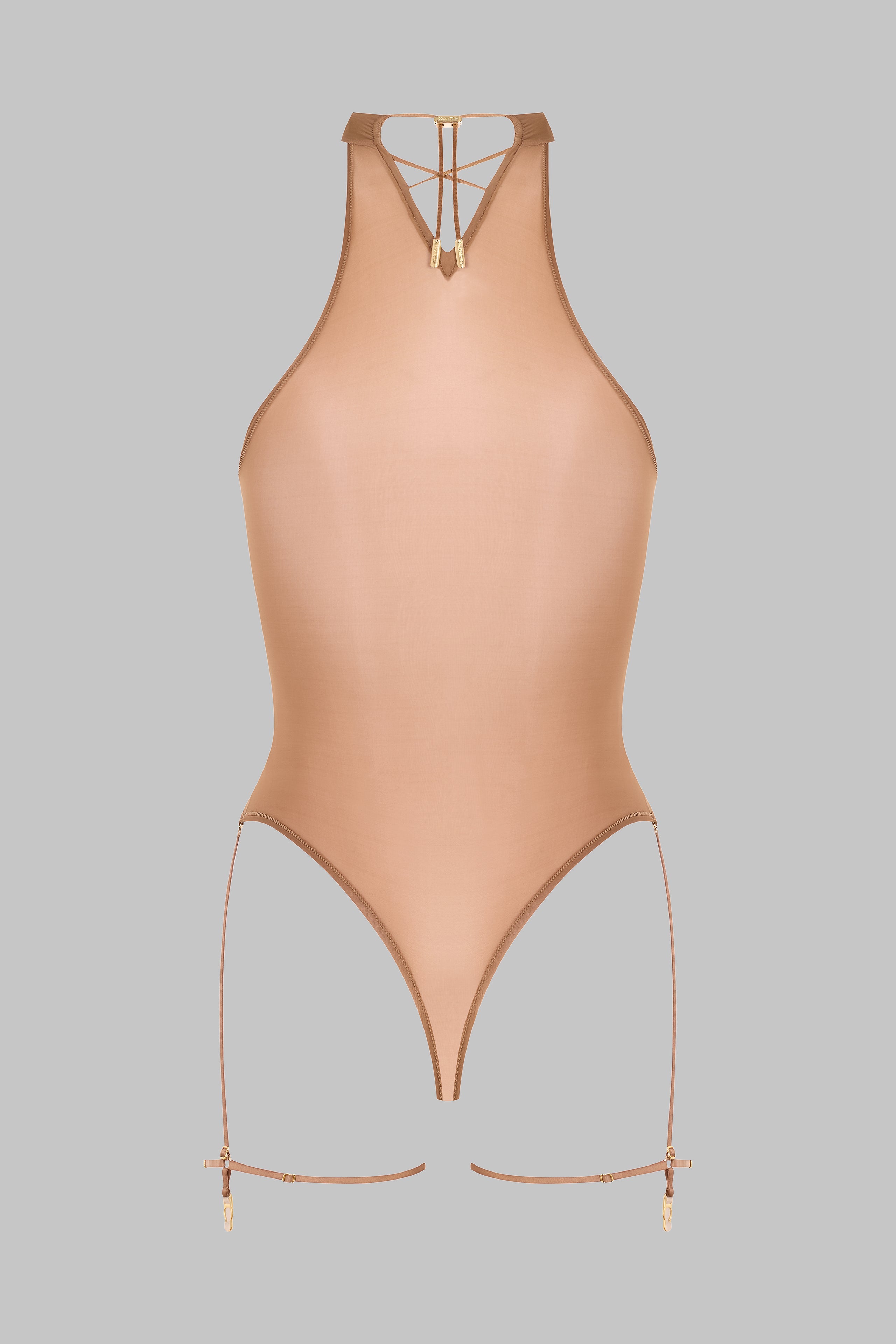 Stringbody mit American-Ausschnitt - French Kiss Light