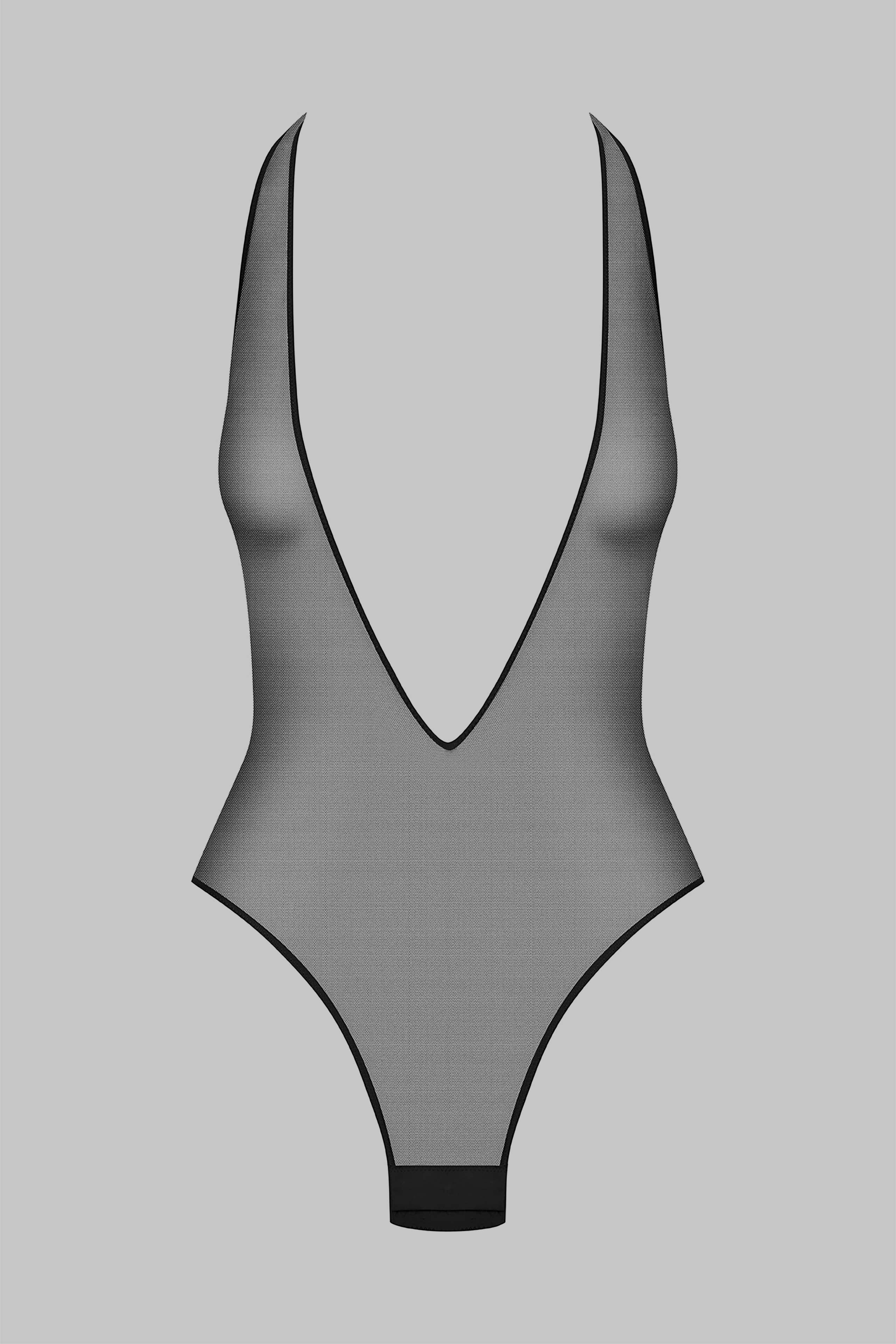 String-Body mit V-Ausschnitt - L&