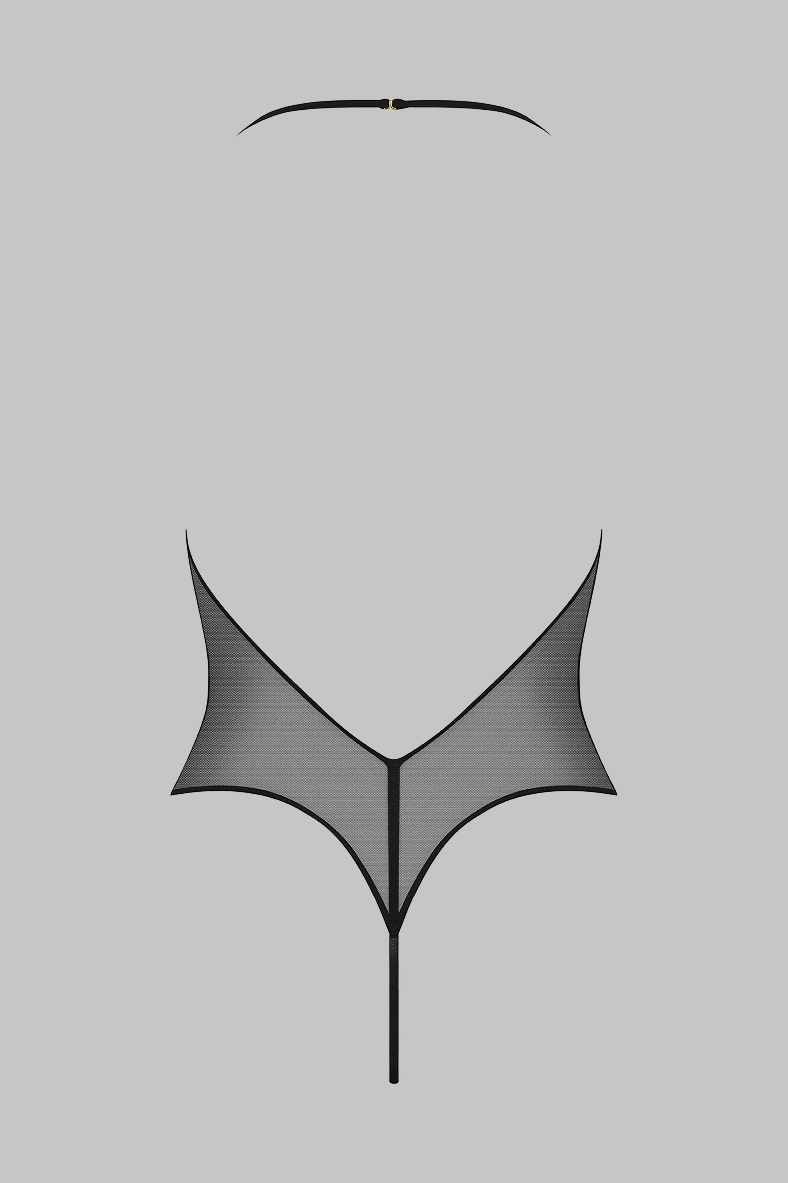 String-Body mit V-Ausschnitt - L&