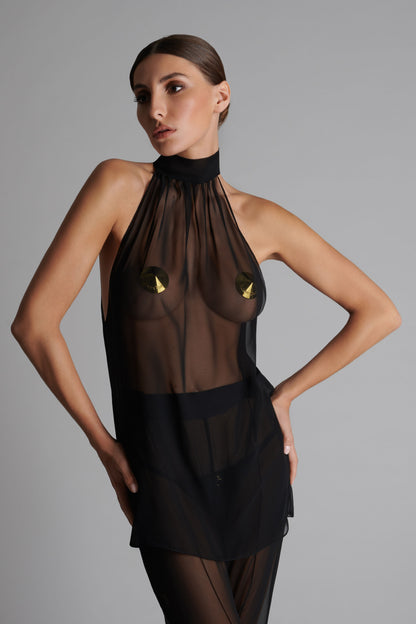 Brustwarzenabdeckungen aus Metall - Les Fétiches