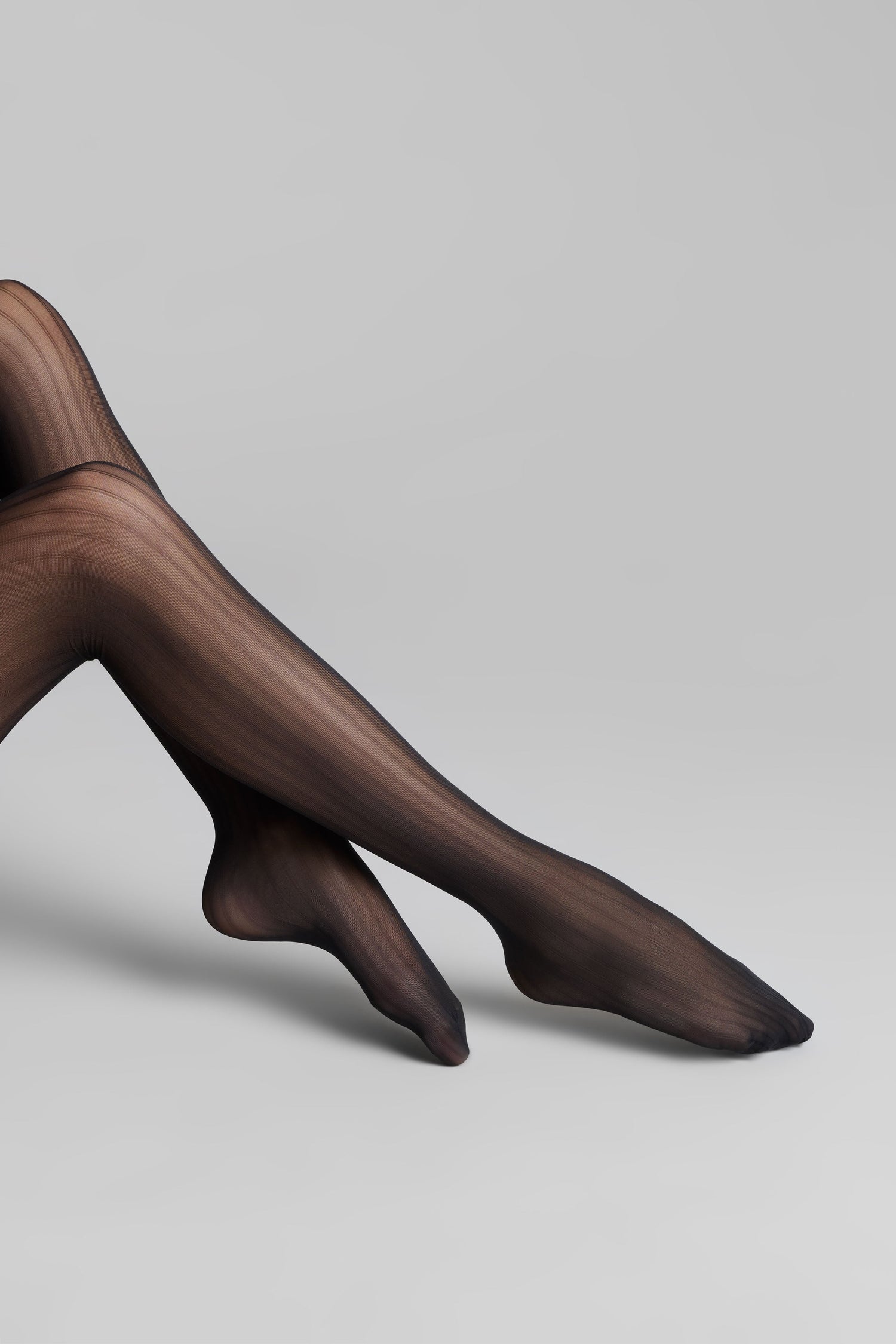 Strumpfhose Illusion Streifen - Legwear