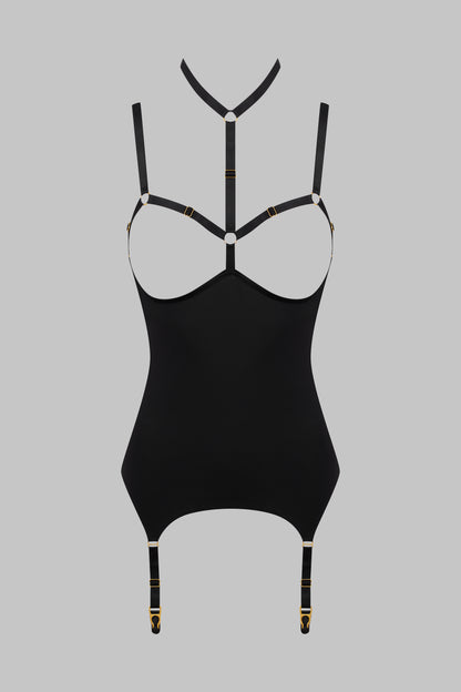 Offener Strumpfhalter-Body - Tapage Nocturne