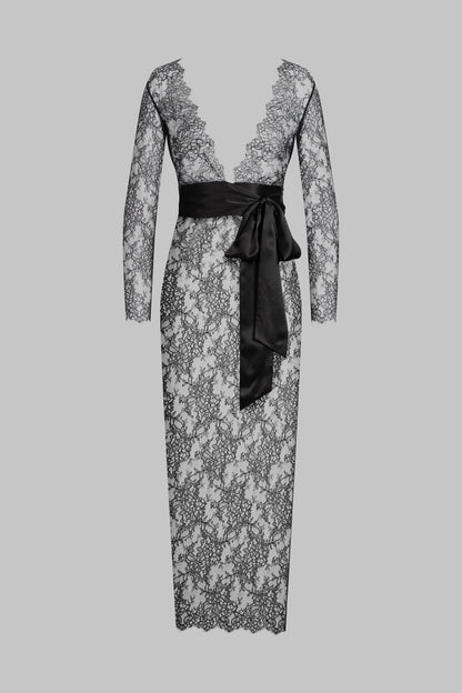 Langes Wickelkleid - Rendez-Vous Privat