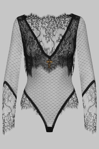 String Body Spitzenvoile - Inspiration Divine