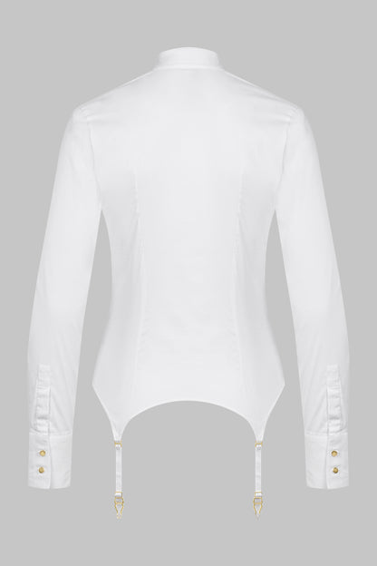 014 Strumpfhalterhemd - Le Vestiaire
