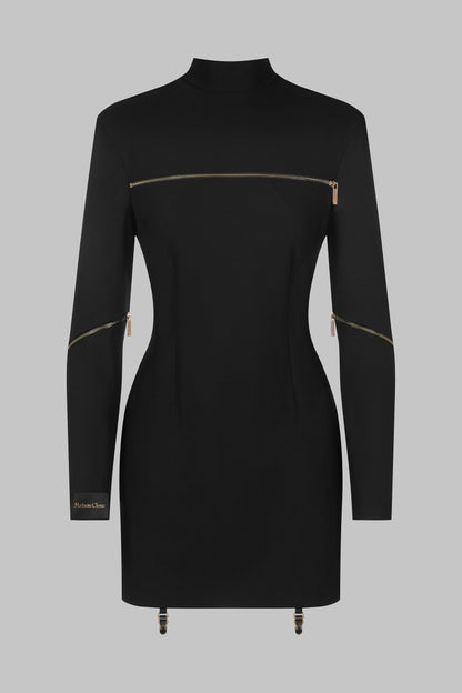 018 Reißverschluss-Kleid - Le Vestiaire