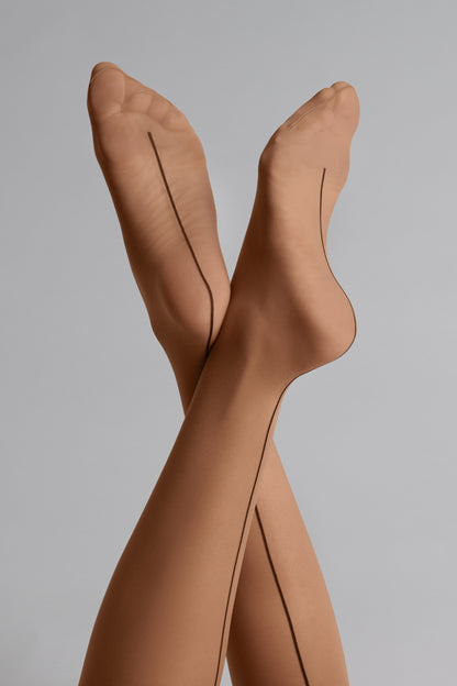 Nahtstrumpfhose Seamless Signature 20D - Sun Nude - Legwear