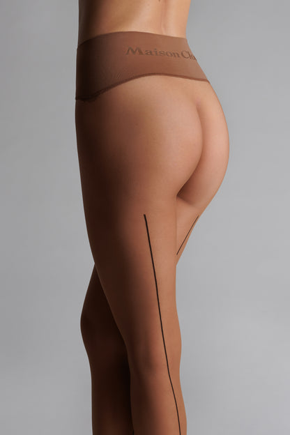 Nahtstrumpfhose Seamless Signature 20D - Sun Nude - Legwear
