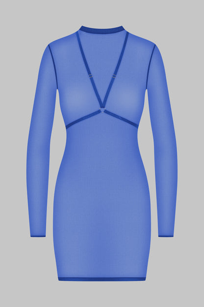 Kleid mit harness - Corps à Corps Néon