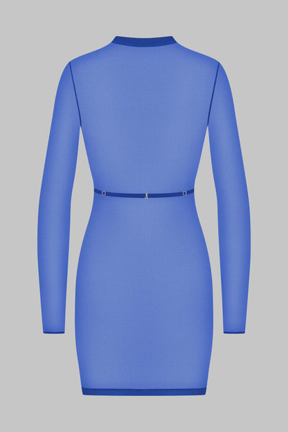 Kleid mit harness - Corps à Corps Néon