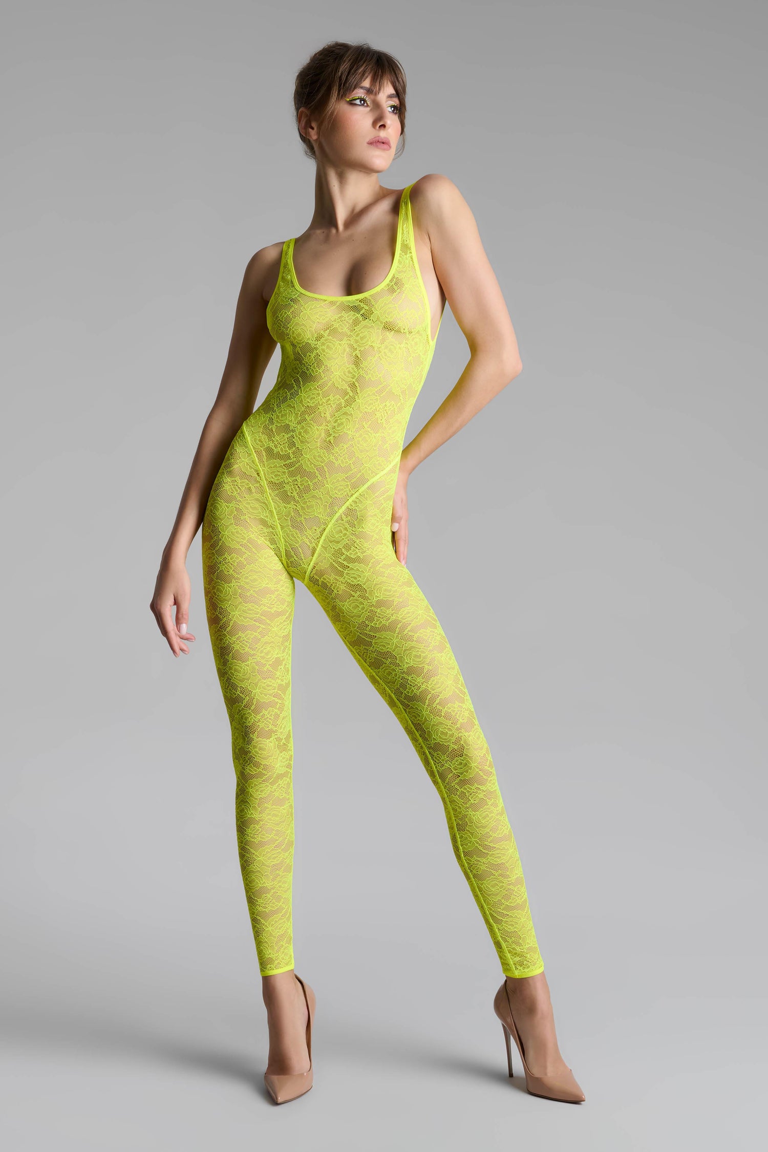 Jumpsuit mit offenem Rücken - Flashback Néon