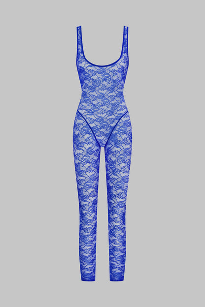 Jumpsuit mit offenem Rücken - Flashback Néon