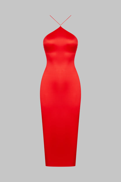 Midikleid mit offenem Rücken - French Kiss