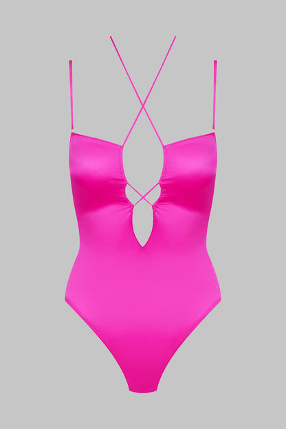 String-Body mit trägern – French Kiss