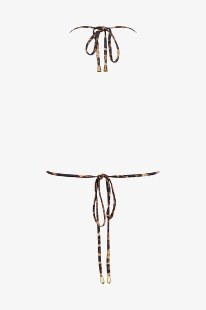 Triangel-Bikini-Top - Safari