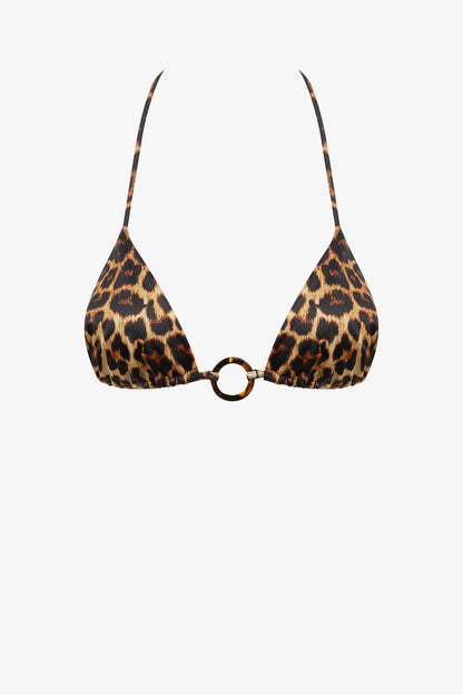Triangel-Bikini-Top - Safari