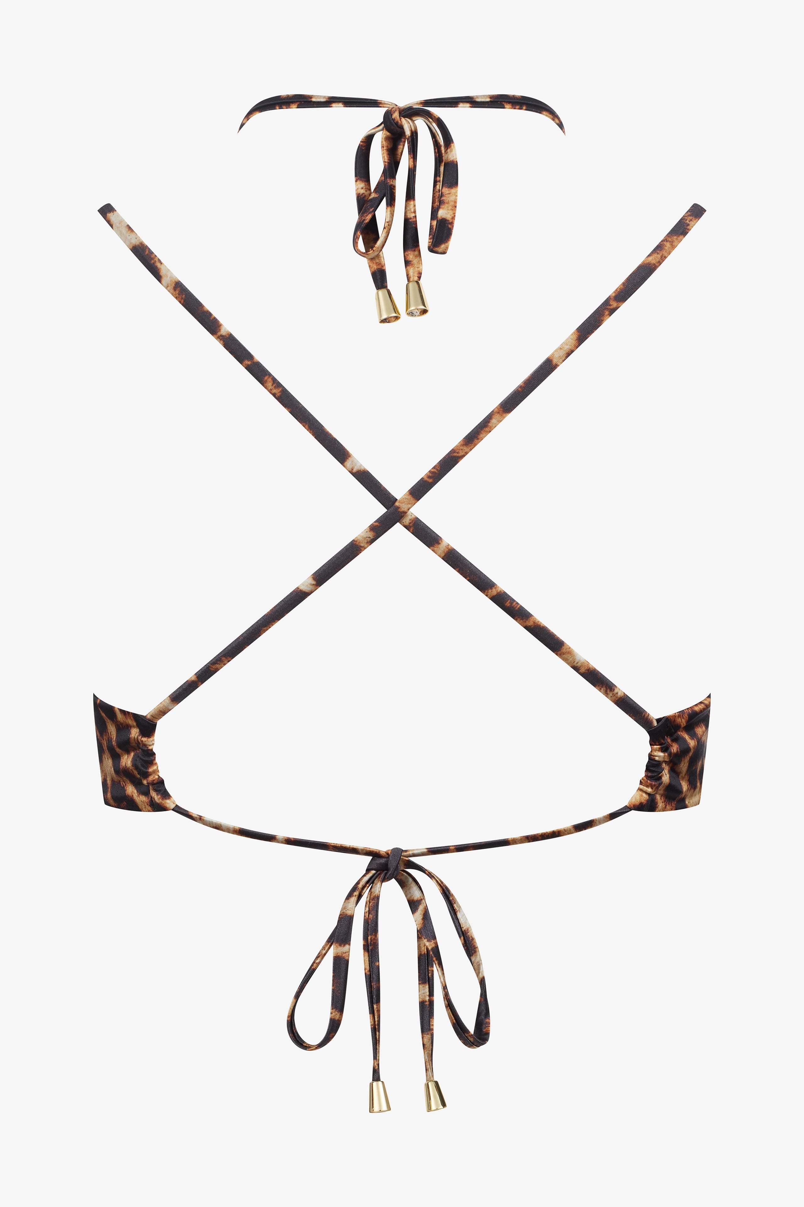 Bralette-Bikini-Top - Safari