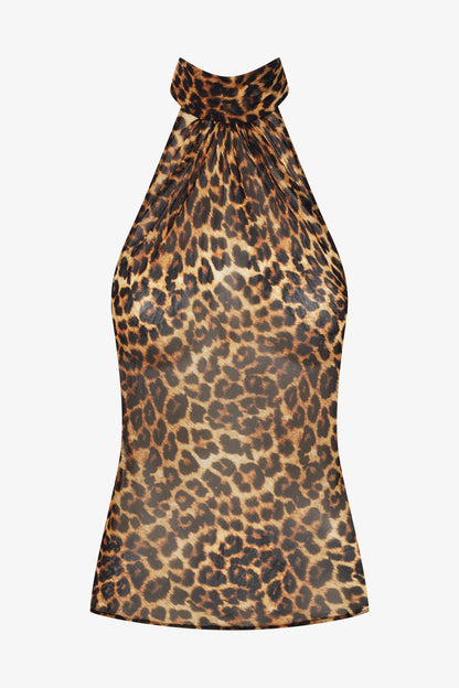 Rückenfreies Top - Safari