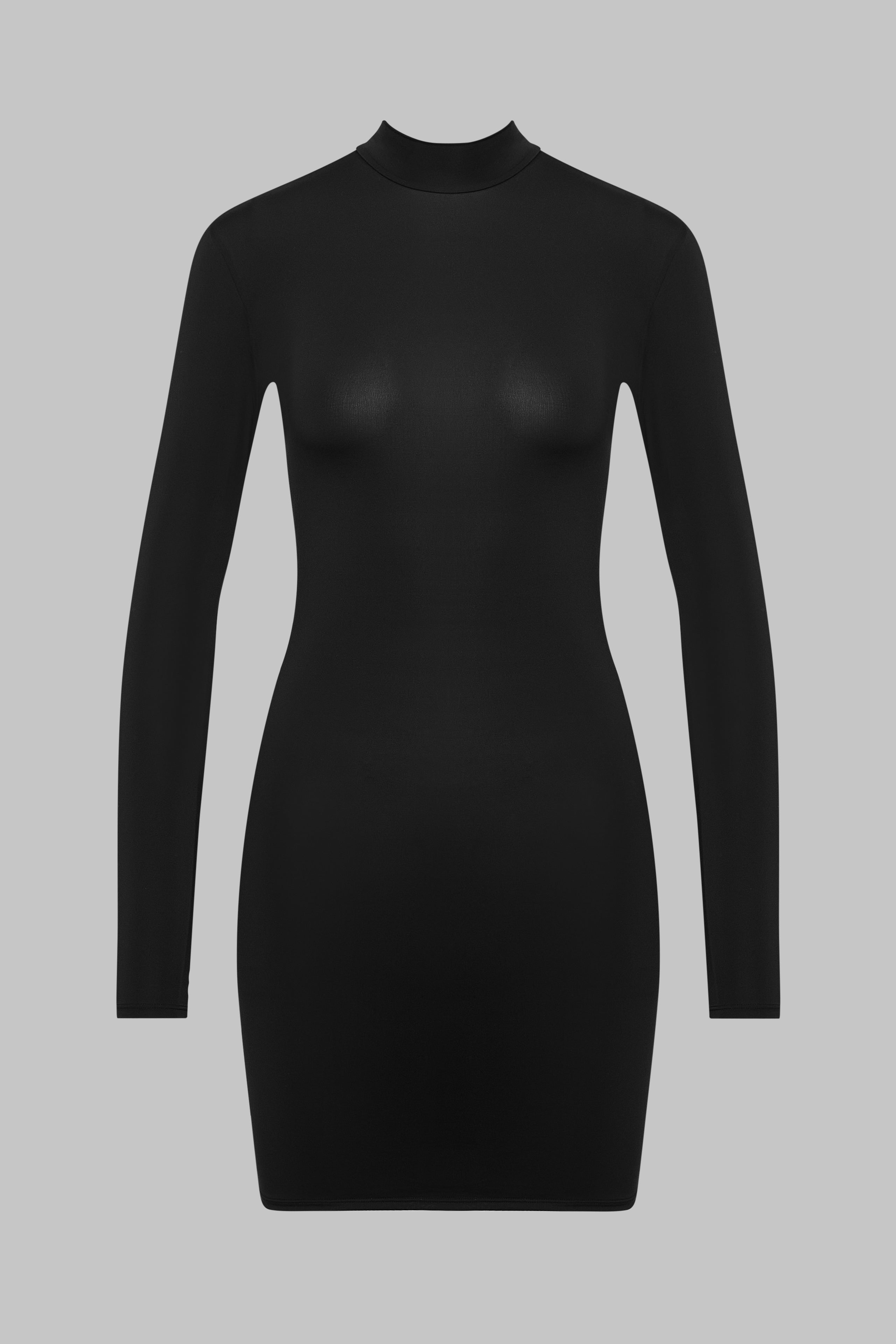 Minuit-Langarmkleid - Pure Tentation