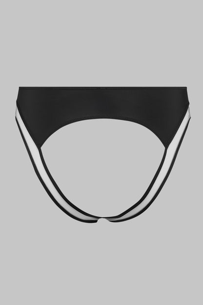 Hochtaille-Slip mit Öffnung - Pure Tentation