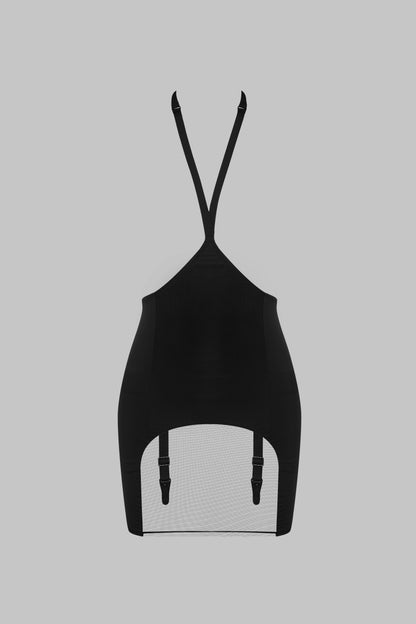 Rock-Bodysuit mit Harness - Pure Tentation