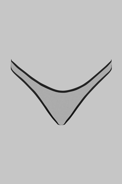 High-Cut Transparent String - Pure Tentation