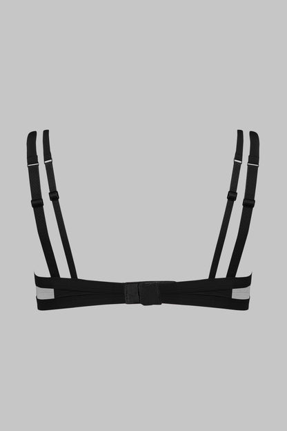 Balconette-BH mit Harness - Pure Tentation