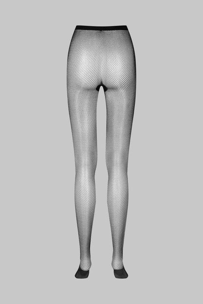 Netzstrumpfose mit Lurex - Legwear