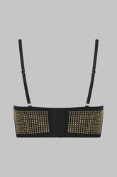 Gepunkteter Bustier-BH 