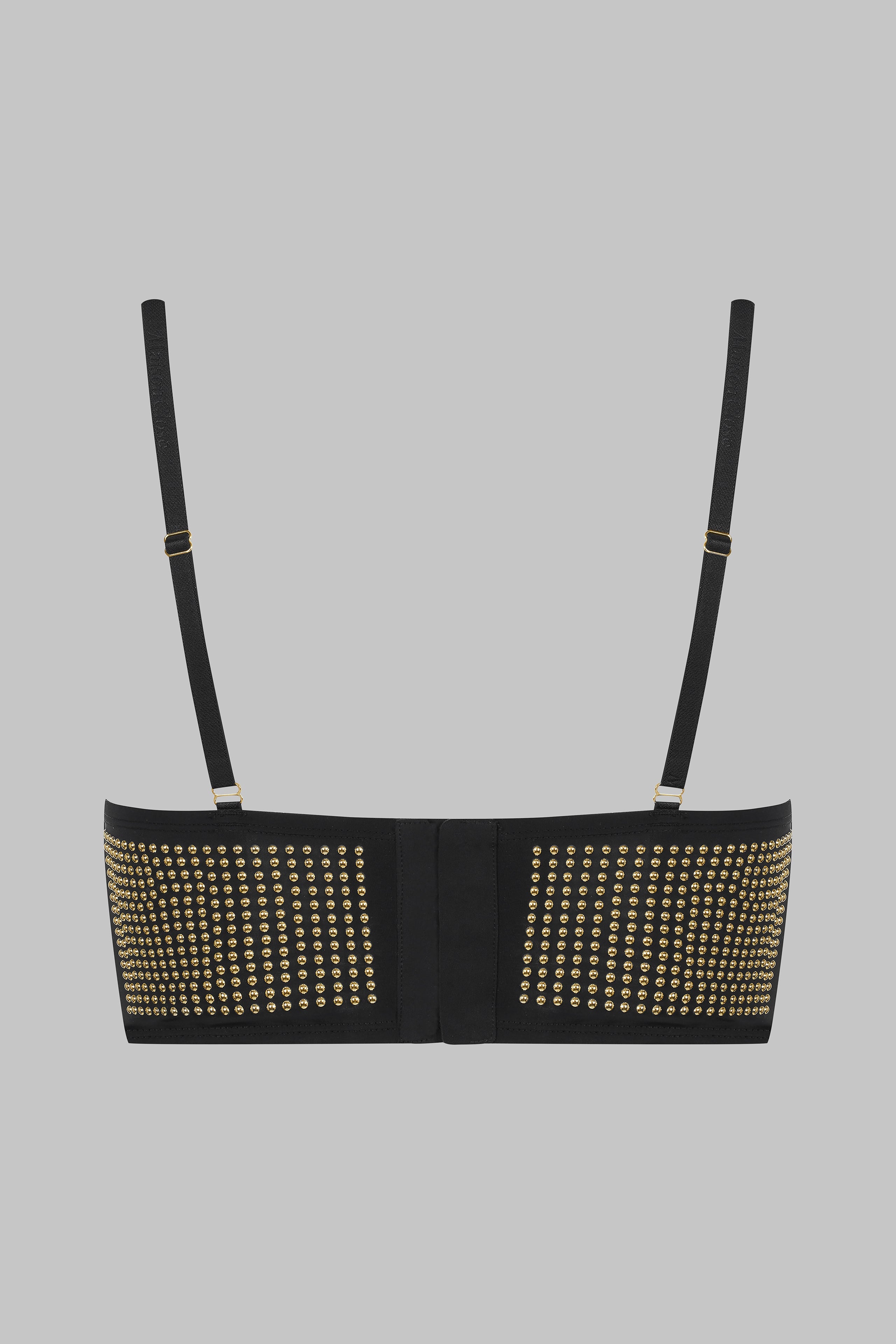 Gepunkteter Bustier-BH 