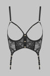 Bustier mit offenem Strapsen - Jeux Magnétiques