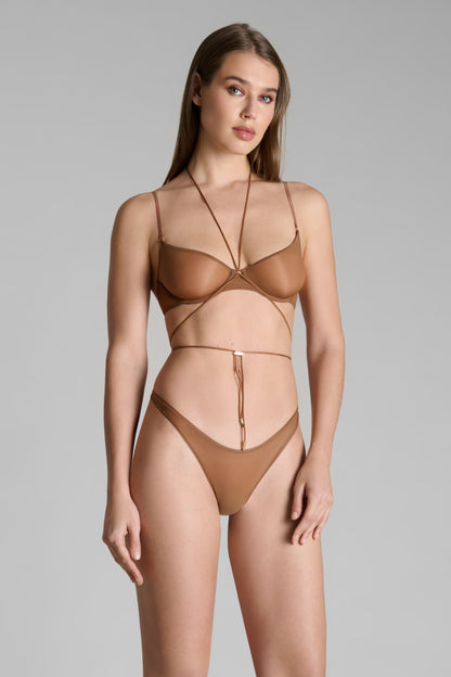 High-Cut Tanga - French Kiss Light