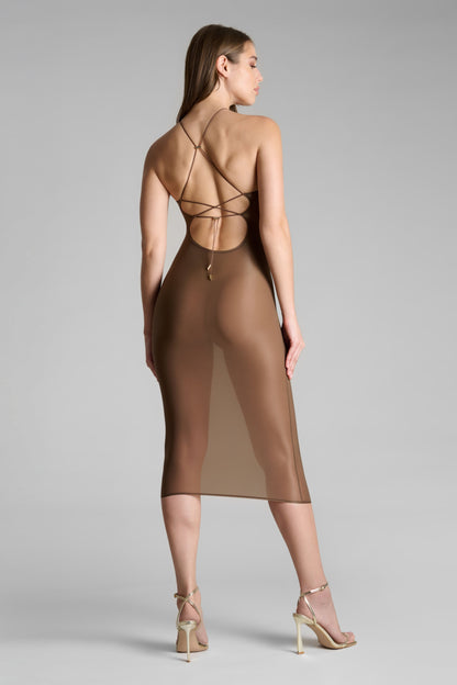 Midikleid mit offenem Rücken - French Kiss Light