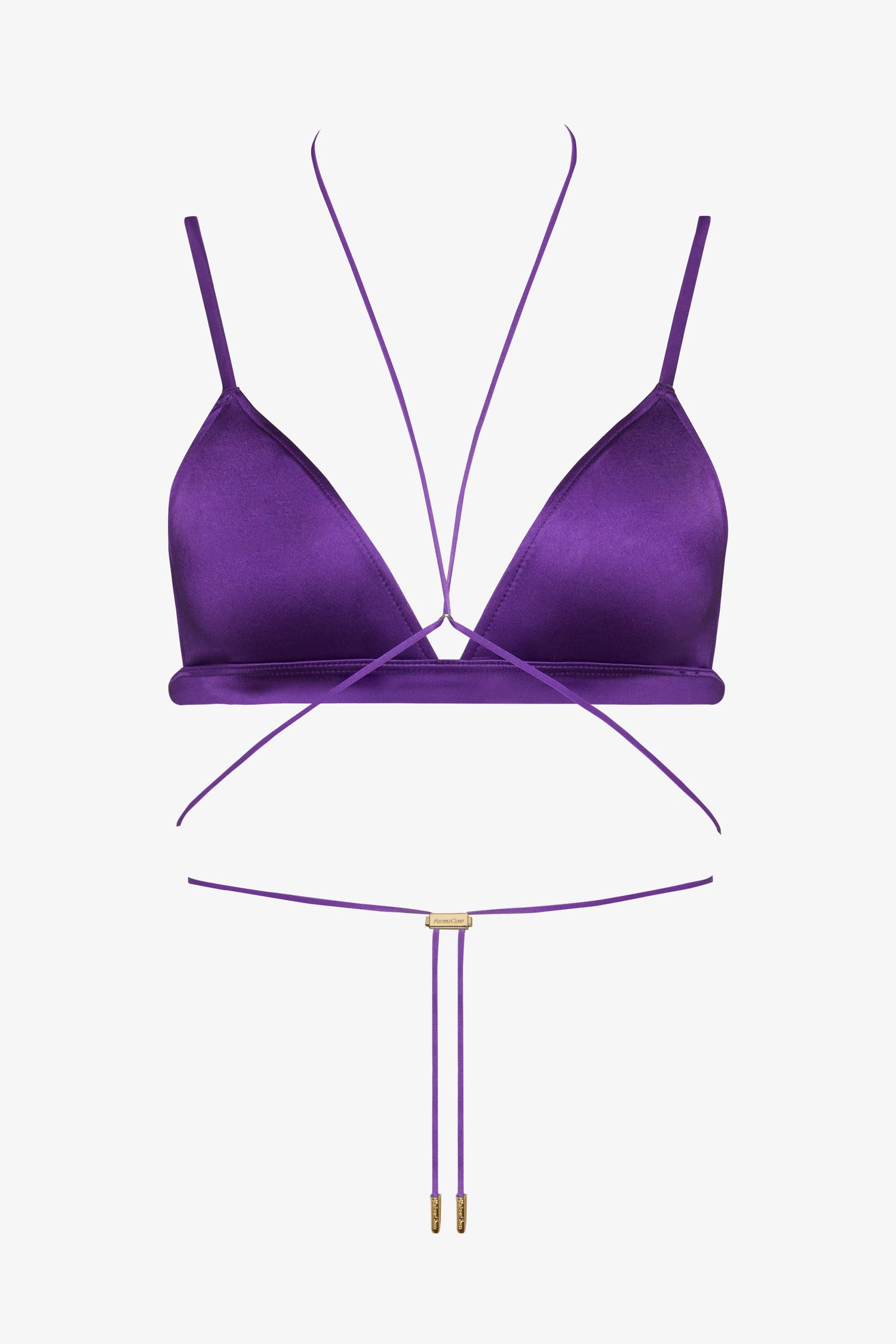 Dreieck-Bikini-Oberteil - Glow