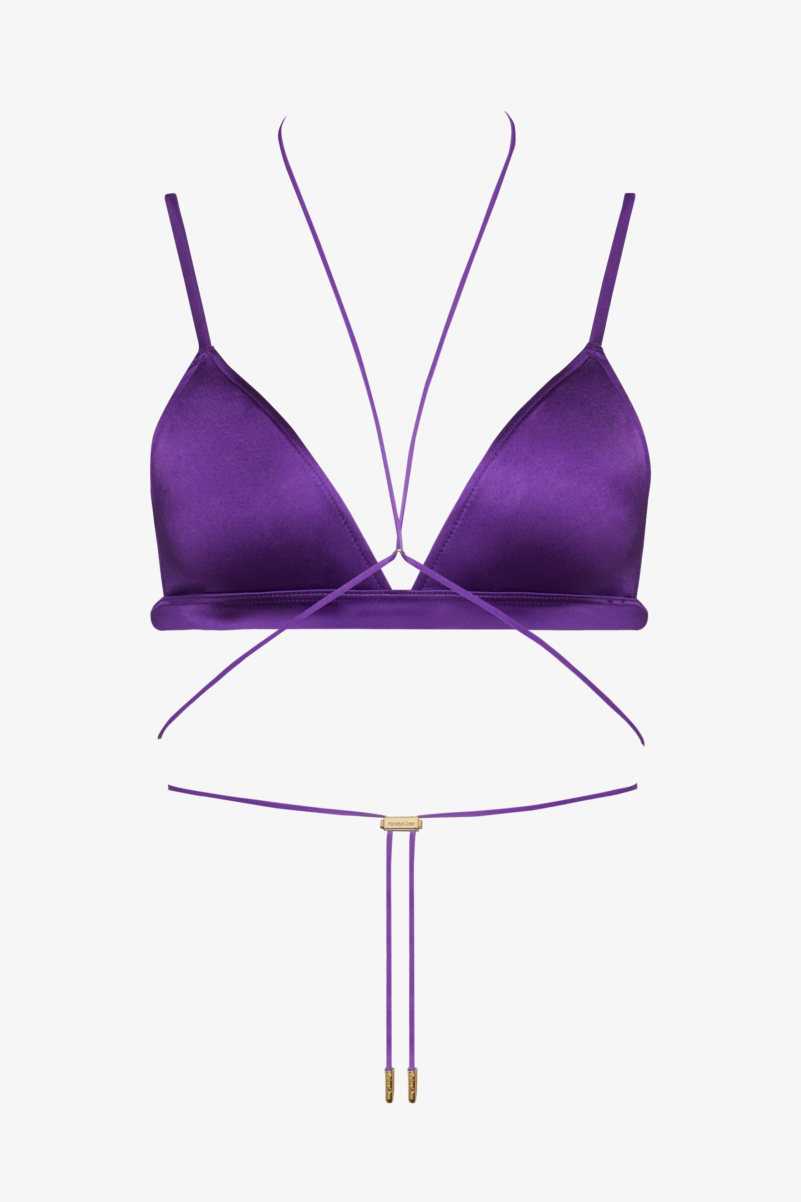 Dreieck-Bikini-Oberteil - Glow