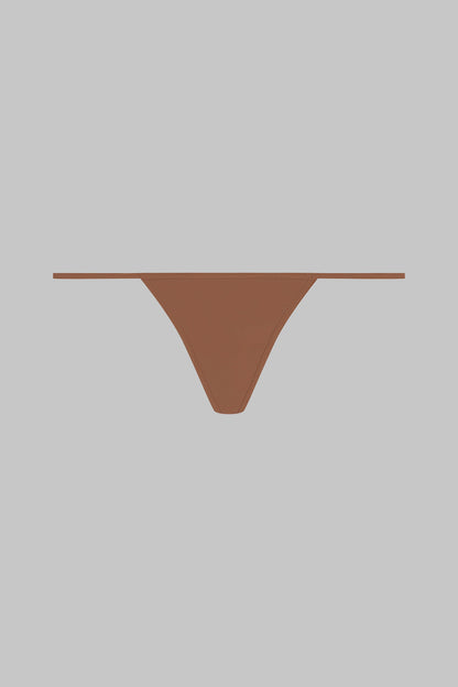 Bänder-micro-string - Mittel Dunkel - Les Invisibles