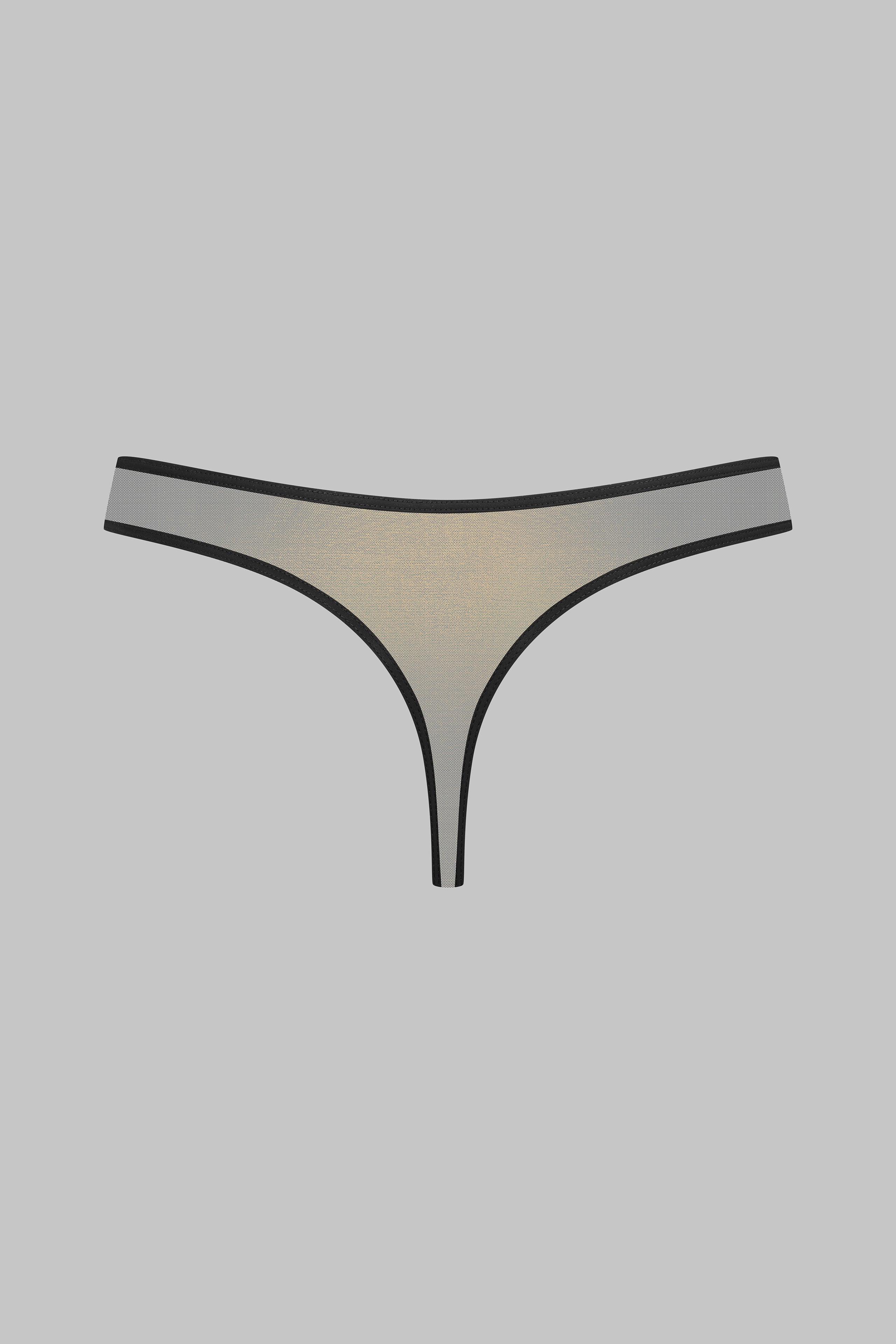 Glänzender High-Cut-String 