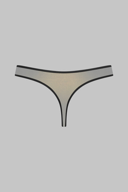 Glänzender High-Cut-String 