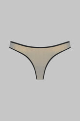 Glänzender High-Cut-String 